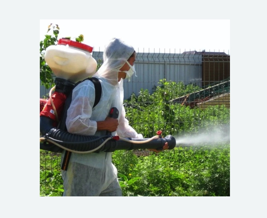 Акарицидная обработка территории в Лабытнанги