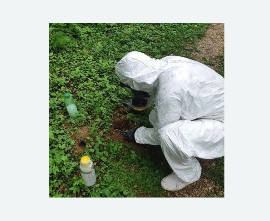 уничтожение кротов на участке в Лабытнанги